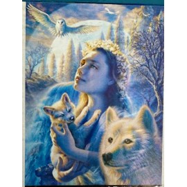 Алмазная мозаика 30x40см.